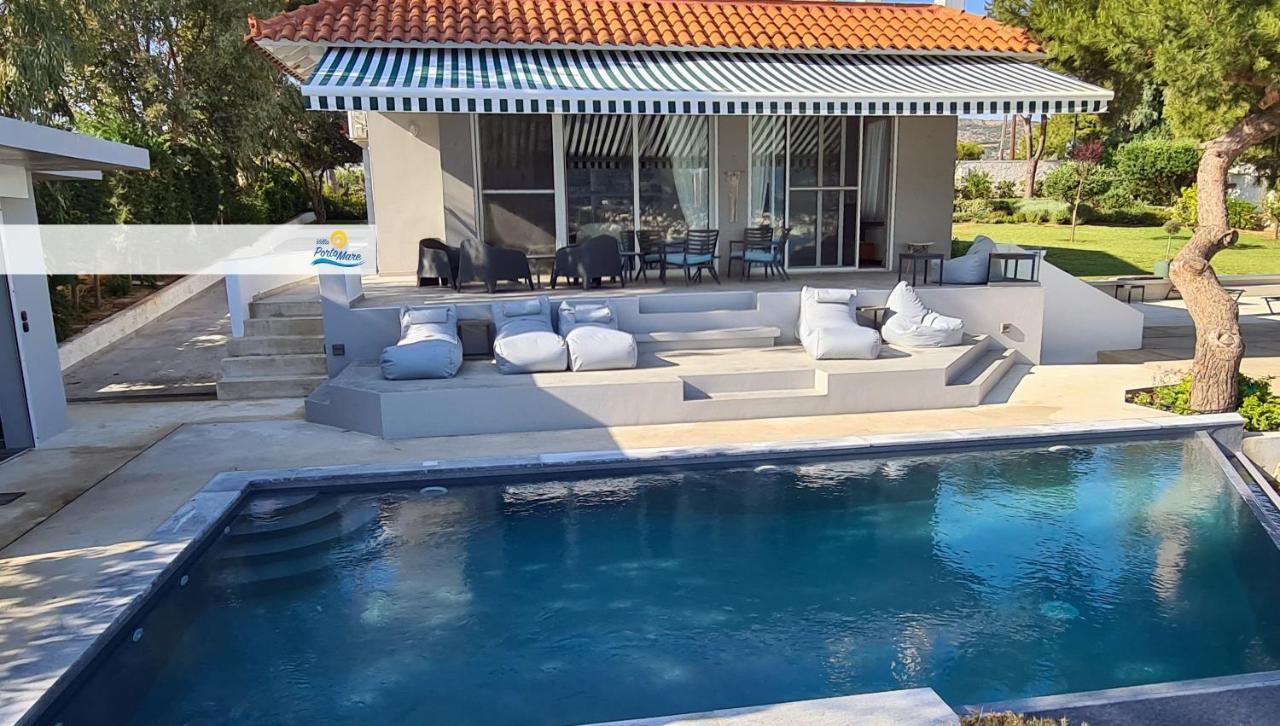 Villa Portomare Pórto Ráfti Buitenkant foto