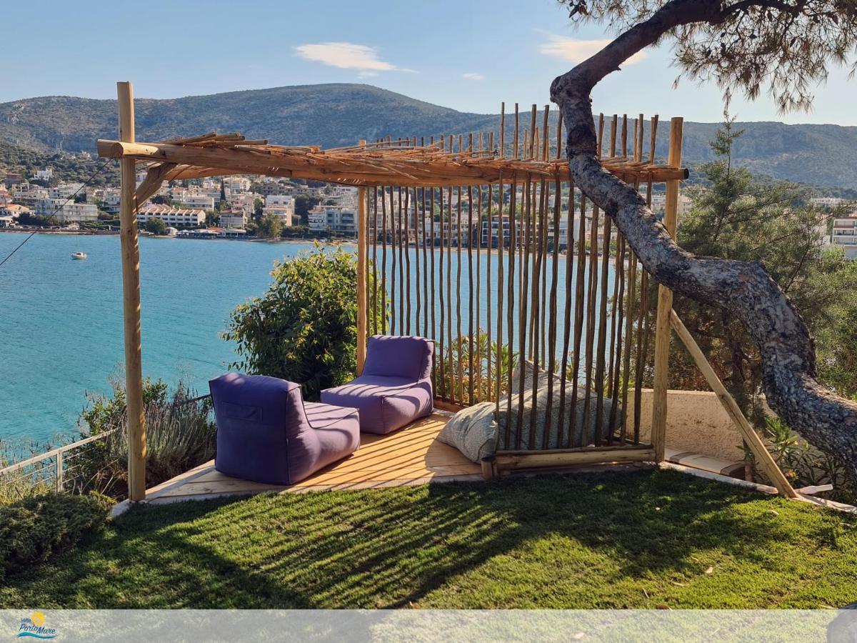 Villa Portomare Pórto Ráfti Buitenkant foto