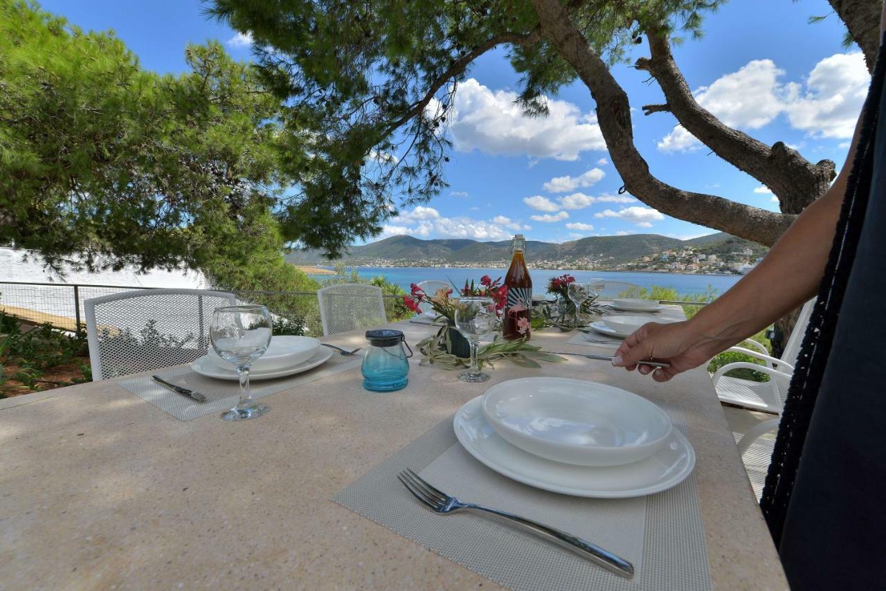 Villa Portomare Pórto Ráfti Buitenkant foto